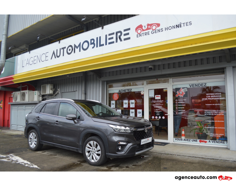 Achat voiture occasion, Auto occasion pas cher | Agence Auto Suzuki sx4 s Cross 1.4 Boosterjet Hybrid 129ch Style Noir Année 2022 Manuelle Hybride