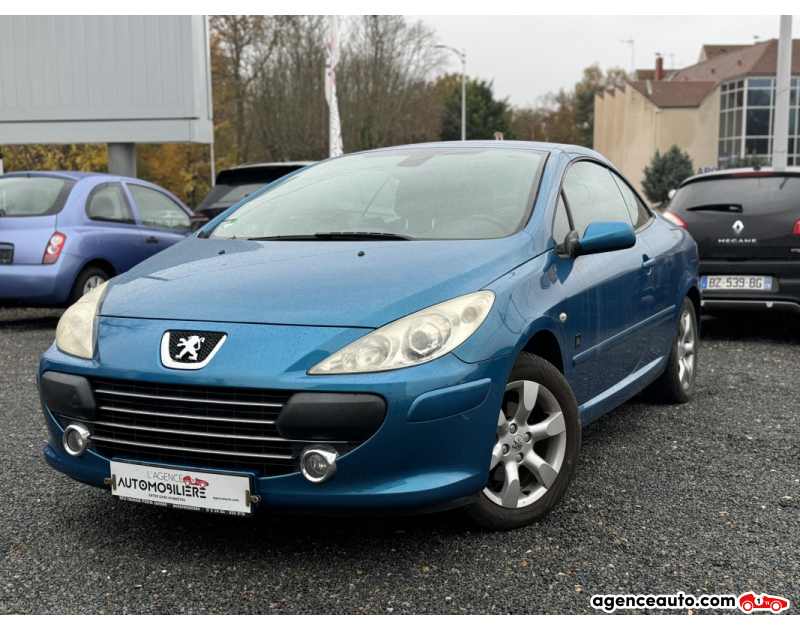 Compra de Coches Usados, Coches Usados Baratos %'|'% Agence Auto Peugeot 307 CC 2.0 i 140 Bleu Año 2007 Manuelle Essence