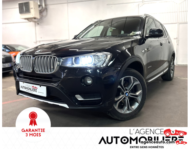 Compra de Carros Usados, Carros Usados Baratos | Auto Immo Bmw X3 XDRIVE20 190 XLINE Noir Ano 2015 Automatique Diesel