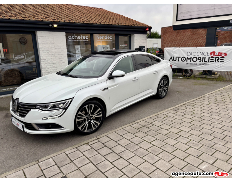 Achat voiture occasion, Auto occasion pas cher | Agence Auto Renault Talisman 1.6 DCI 160 ENERGY INITIALE PARIS EDC Blanc Année 2018 Automatique Diesel