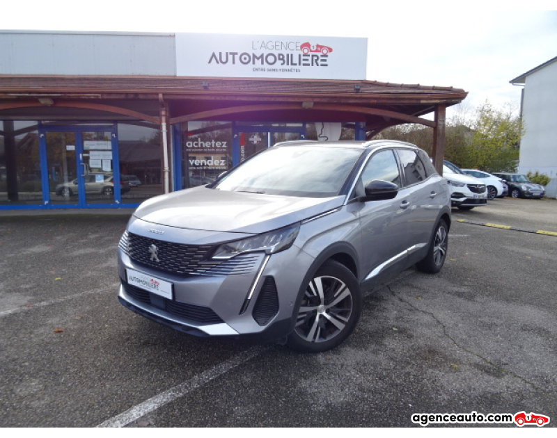 Compra de Coches Usados, Coches Usados Baratos %'|'% Agence Auto Peugeot 3008 GENERATION-II 1.6 225H 180 HYBRID PHEV ROADTRIP E-EAT BVA Gris Año 2022 Automatique Hybride rechargeable