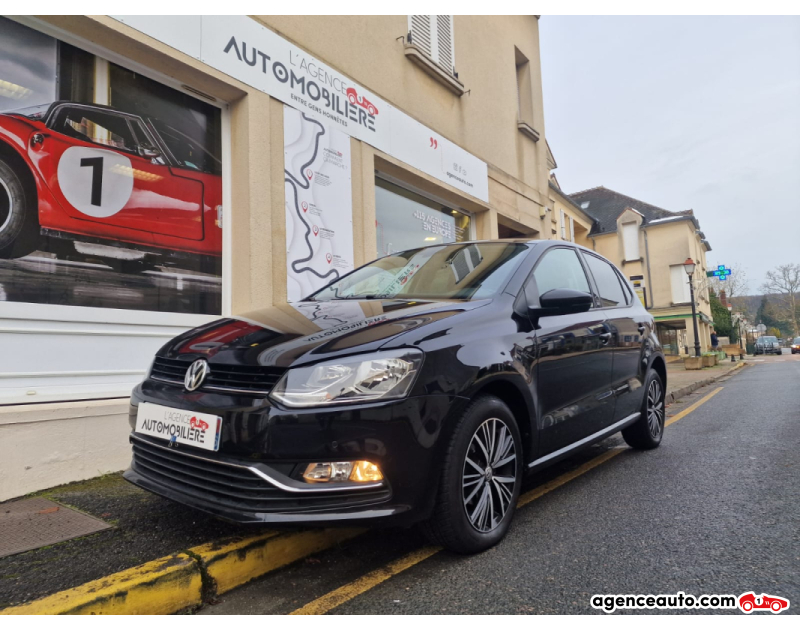 Acquisto Auto Usate, Auto Usate Economiche | Agenzia Automobiliare Volkswagen Polo 1.2 TSI 90cv DSG7 MATCH + OPTIONS Noir Anno 2017 Automatique Essence
