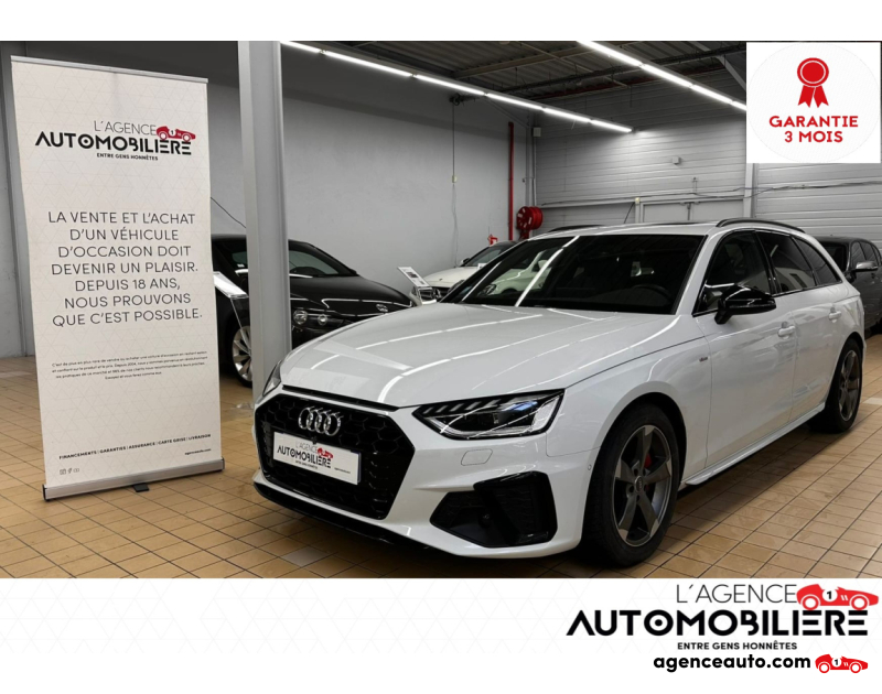 Aankoop Gebruikte Auto, Goedkope Gebruikte Auto | Agence Auto Audi A4 Avant 40 TDI 204 S TRONIC 7 QUATTRO S EDITION Blanc Jaar 2023 Automatique Électrique