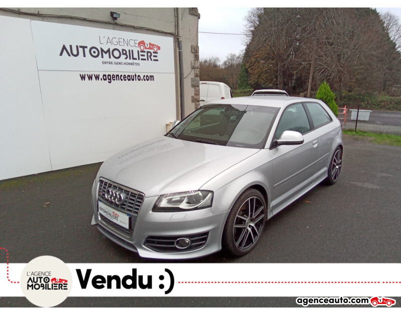 Achat voiture occasion, Auto occasion pas cher | Agence Auto Audi S3 2.0 TFSI 265 QUATTRO S-TRONIC Gris Année 2009 Automatique Essence