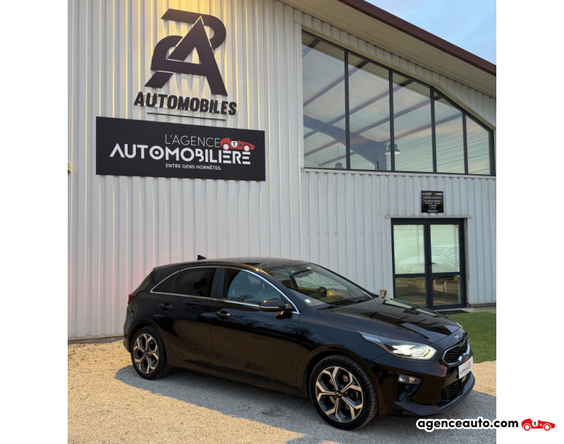 Achat voiture occasion, Auto occasion pas cher | Agence Auto Kia Ceed KIA CEED 1.6 CRDi - 136 cv GT LINE PREMIUM Noir Année 2018 Automatique Diesel