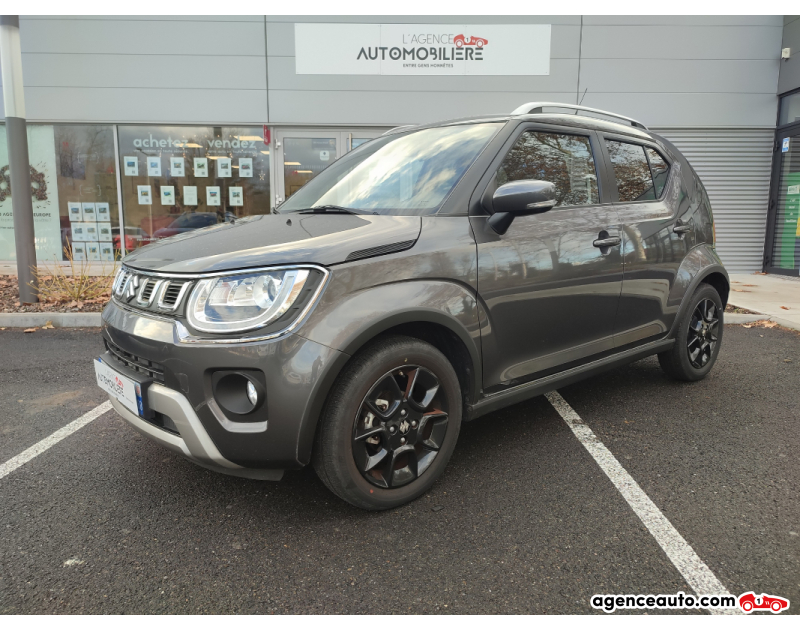 Achat voiture occasion, Auto occasion pas cher | Agence Auto Suzuki Ignis 1.2 DUALJET HYBRID 83CH 1re main Gris Année 2021 Manuelle Hybride
