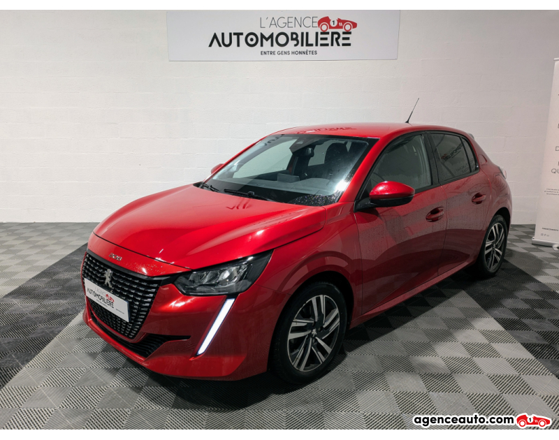 Achat voiture occasion, Auto occasion pas cher | Agence Auto Peugeot 208 II 1.2 100 S&S ALLURE PACK BVM6 Rouge Année 2020 Manuelle Essence