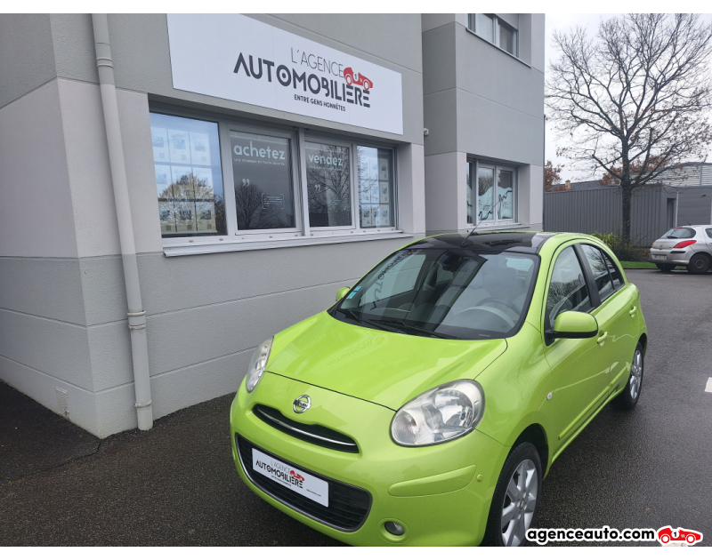 Gebrauchtwagenkauf, Günstige Gebrauchtwagen | Automobilienagentur Nissan Micra NISSAN Micra 1.2 80 Connect Edition Vert Jahr 2011 Manuelle Essence