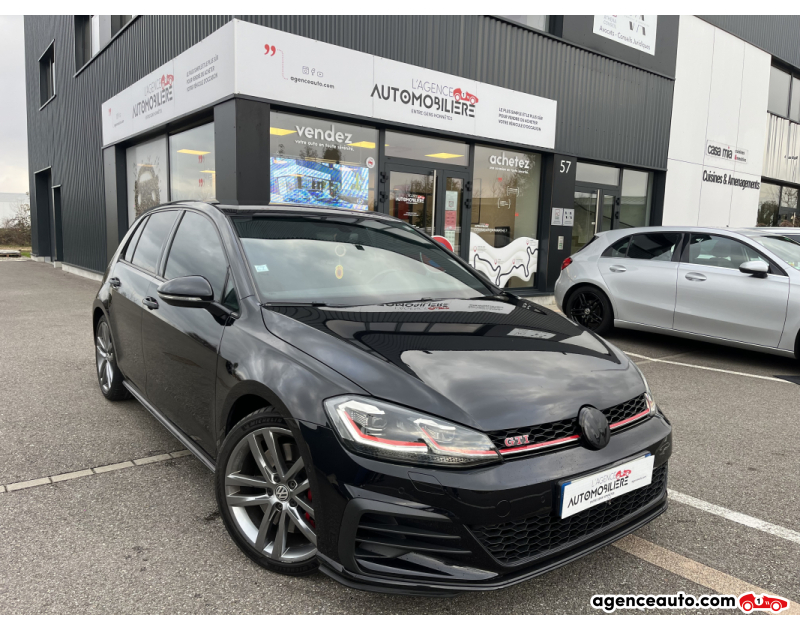 Achat voiture occasion, Auto occasion pas cher | Agence Auto Volkswagen Golf VII PHASE 2 GTI 2.0 TFSi DSG7 245CV BOITE AUTO Noir Année 2017 Automatique Essence