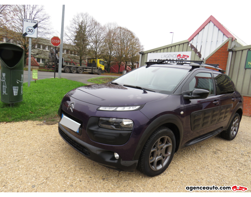 Compra de Coches Usados, Coches Usados Baratos %'|'% Agence Auto Citroen C4 Cactus 1.2 PURETECH 110 S&S SHINE Violet Año 2016 Manuelle Essence