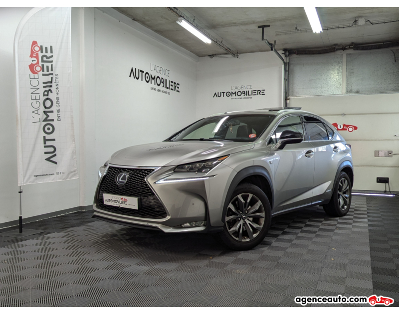 Achat voiture occasion, Auto occasion pas cher | Agence Auto Lexus NX 300H F-SPORT AUTO Gris Année 2016 Automatique Hybride