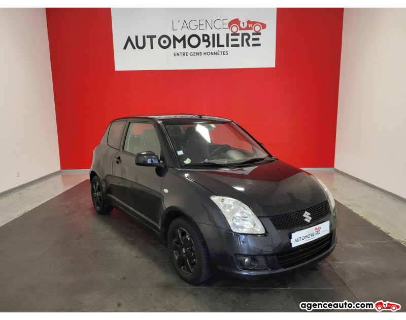 Compra de Carros Usados, Carros Usados Baratos | Auto Immo Suzuki Swift III 3 portes 1.3 i 93cv GLX Noir Ano 2008 Manuelle Essence