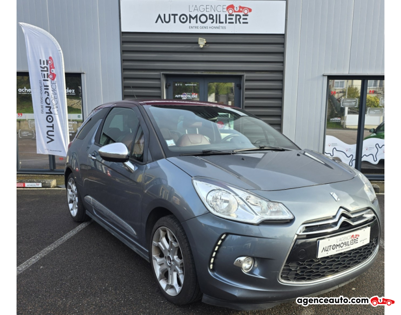 Achat voiture occasion, Auto occasion pas cher | Agence Auto Citroen DS3 1.6 120 CH SO CHIC Gris Année 2011 Manuelle Essence