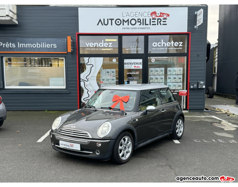 Aankoop Gebruikte Auto, Goedkope Gebruikte Auto | Agence Auto Mini One R50 Cooper 1.6i 115cv BVM5 Park Line Gris Jaar 2006 Manuelle Essence