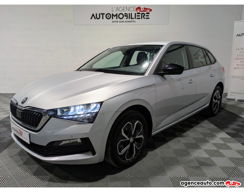 Achat voiture occasion, Auto occasion pas cher | Agence Auto Skoda Scala 1.0 TSI EVO 110 AMBITION - DIGITAL COCKPIT Argent Année 2021 Automatique Essence