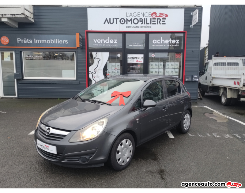 Achat voiture occasion, Auto occasion pas cher | Agence Auto Opel Corsa 5 portes 1.3 CDTI 75 cv ENJOY (1ère main) Gris Année 2011 Manuelle Diesel