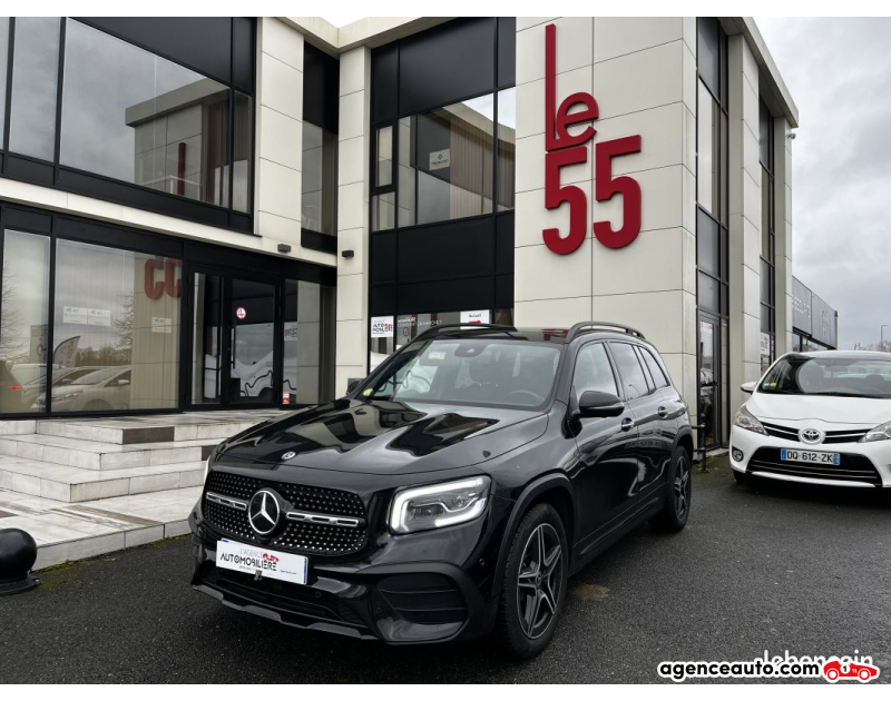 Achat voiture occasion, Auto occasion pas cher | Agence Auto Mercedes GLB 200 D AMG LINE 7 places (entretien Mercedes complet + garantie 24 mois Mercedes) Noir Année 2021 Automatique Diesel