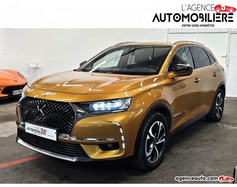 Aankoop Gebruikte Auto, Goedkope Gebruikte Auto | Agence Auto DS DS7 1.5 BLUEHDI 130 RIVOLI BVA Or Jaar 2019 Automatique Diesel