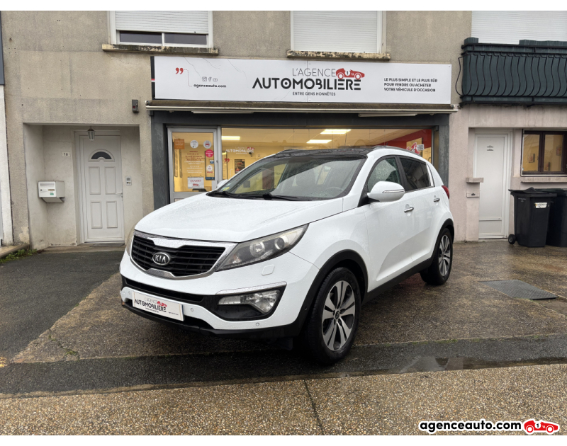 Achat voiture occasion, Auto occasion pas cher | Agence Auto Kia Sportage III 1.7 CRDI 115 CV PREMIUM - Suivi complet garage Blanc Année 2012 Manuelle Diesel