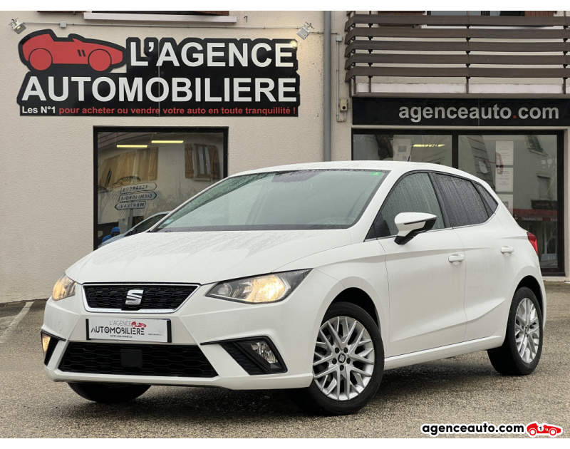 Acquisto Auto Usate, Auto Usate Economiche | Agenzia Automobiliare Seat Ibiza 1.0 75ch 5P Blanc Anno 2017 Manuelle Essence