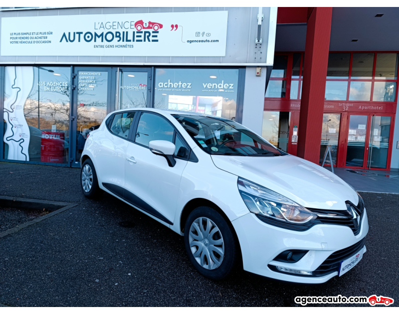 Achat voiture occasion, Auto occasion pas cher | Agence Auto Renault Clio IV 1.5 dCi Energy 75 cv Société Phase 2 Blanc Année 2018 Manuelle Diesel