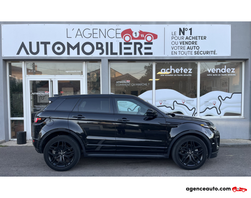 Achat voiture occasion, Auto occasion pas cher | Agence Auto Land Rover Range Rover Evoque 2.0 180 CV AWD HSE DYNAMIC 1ERE MAIN Noir Année 2017 Automatique Diesel