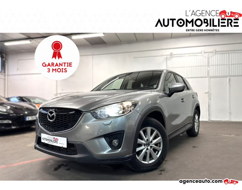 Achat voiture occasion, Auto occasion pas cher | Agence Auto Mazda CX-5 2.2L Skyactiv-D Dynamique 4x4 Gris Année 2013 Automatique Diesel