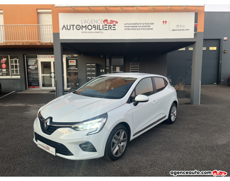 Achat voiture occasion, Auto occasion pas cher | Agence Auto Renault Clio Business V 1.5 dCi DPF S&S 85 cv Blanc Année 2019 Manuelle Diesel