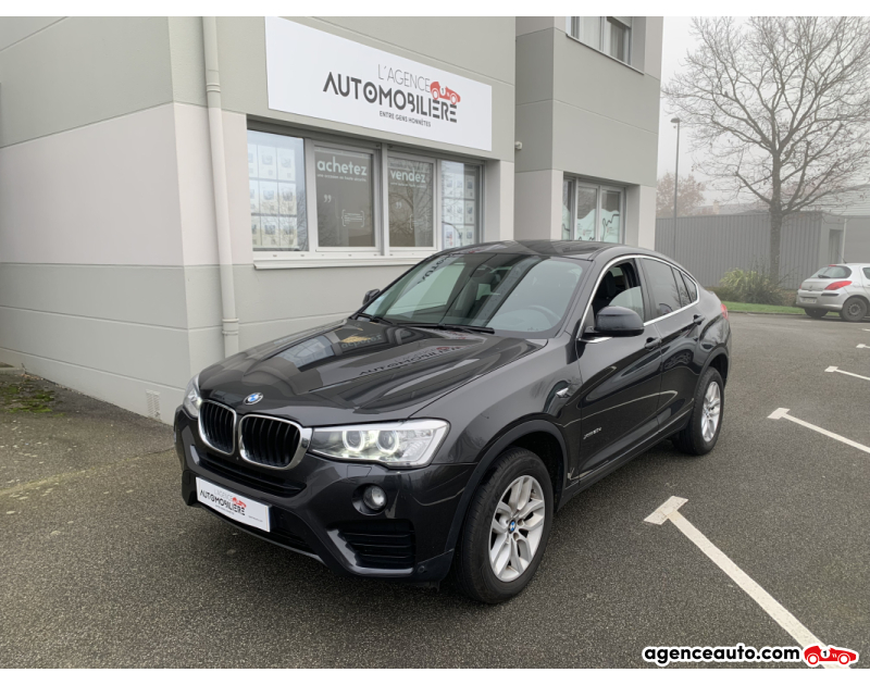 Aankoop Gebruikte Auto, Goedkope Gebruikte Auto | Agence Auto Bmw X4 (F26) 20d xDrive 2.0d 190 cv Lounge Plus BVA8 Noir Jaar 2015 Automatique Diesel