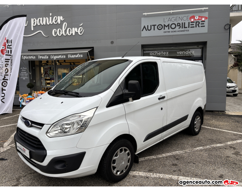 Compra de Carros Usados, Carros Usados Baratos | Auto Immo Ford Transit 2.00 TDCI 105CH Custom L1H1 Blanc Ano 2018 Manuelle Diesel