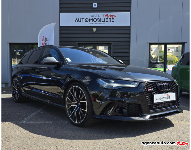 Compra de Carros Usados, Carros Usados Baratos | Auto Immo Audi RS6 AVANT 4.0 TFSI 605 PERFORMANCE QUATTRO TIPTRONIC BVA Noir Ano 2016 Automatique Essence