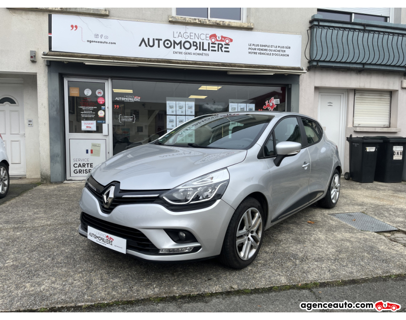 Achat voiture occasion, Auto occasion pas cher | Agence Auto Renault Clio IV 1.5 DCI 90cv Business Gris Année 2018 Manuelle Diesel