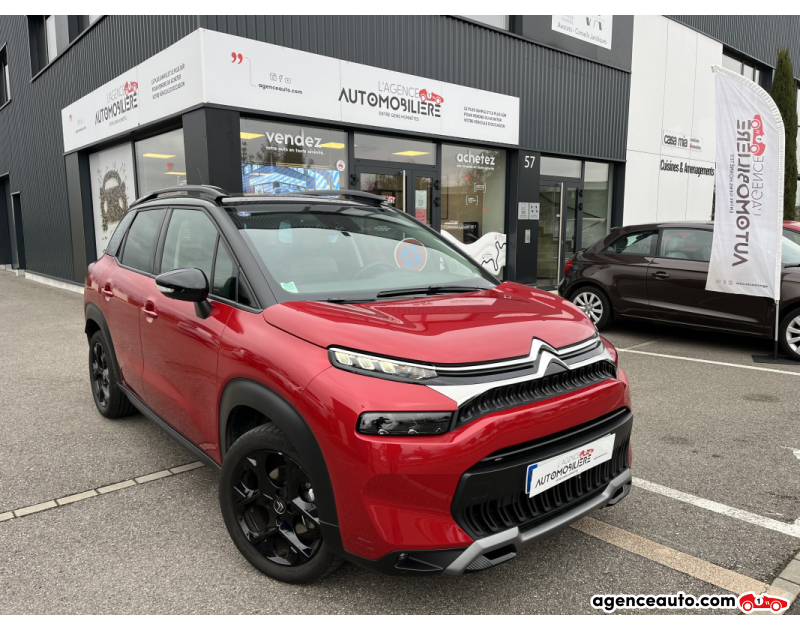Gebrauchtwagenkauf, Günstige Gebrauchtwagen | Automobilienagentur Citroen C3 AIRCROSS II 1.2 PURETECH 130CV BOITE AUTO - GARANTIE 12 MOIS Rouge Jahr 2022 Automatique Essence