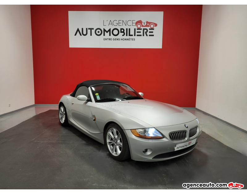 Compra de Coches Usados, Coches Usados Baratos %'|'% Agence Auto Bmw Z4 Roadster BMW Z4 ROADSTER E85 6 CYLINDRES 3.0L I 231CH Argent Año 2005 Automatique Essence