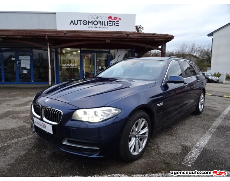 Acquisto Auto Usate, Auto Usate Economiche | Agenzia Automobiliare Bmw Série 5 Touring (F11) (2) 520D 190 BUSINESS XDRIVE BVA8 Bleu Anno 2015 Automatique Diesel