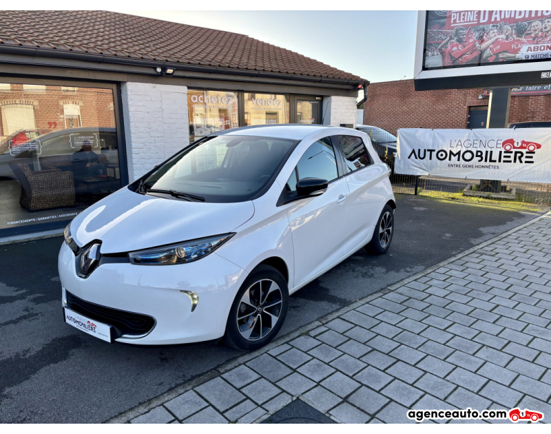 Gebrauchtwagenkauf, Günstige Gebrauchtwagen | Automobilienagentur Renault Zoe (2) R110 INTENS 41KWH Blanc Jahr 2018 Automatique Électrique