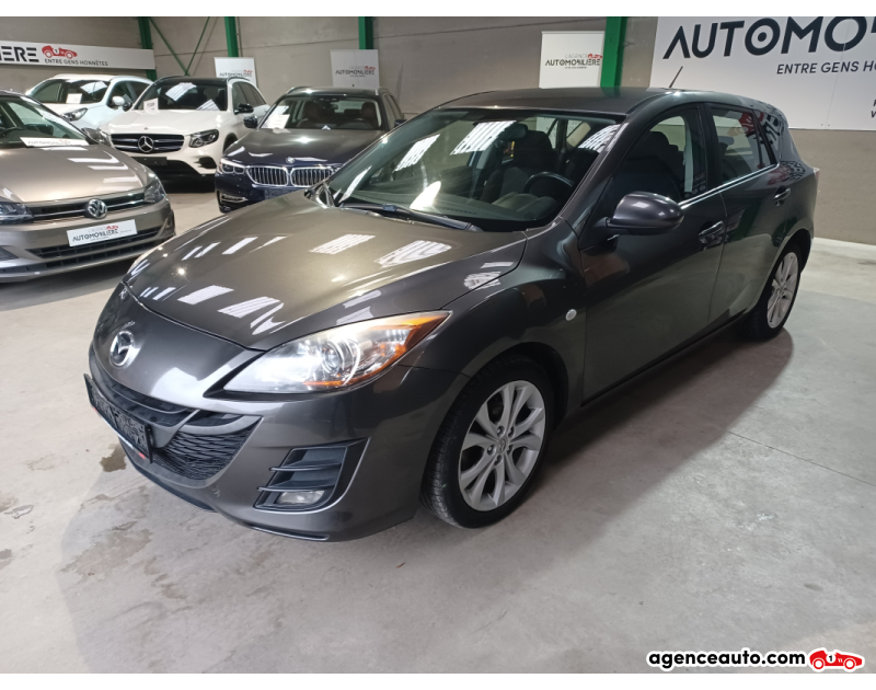 Achat voiture occasion, Auto occasion pas cher | Agence Auto Mazda Mazda 3 1.6 CDVi Active+ Nouvelle Courroie de Distrib.. Gris Année 2011 Manuelle Diesel