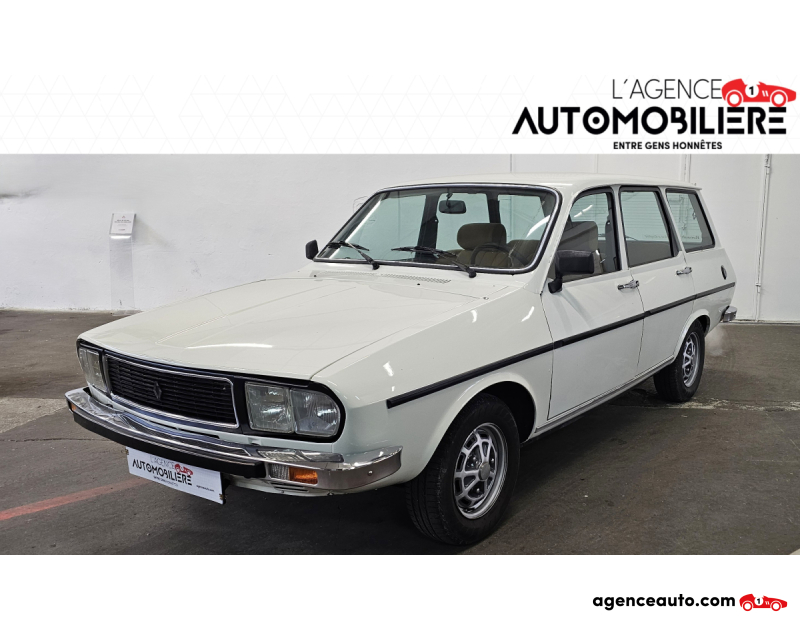 Gebrauchtwagenkauf, Günstige Gebrauchtwagen | Automobilienagentur Renault 12 GTL Break - Super état Blanc Jahr 1983 Manuelle Essence
