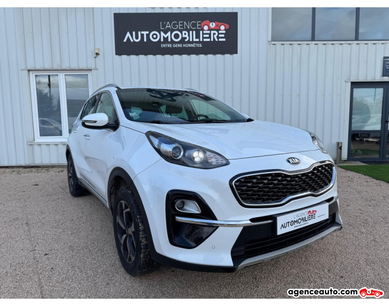Achat voiture occasion, Auto occasion pas cher | Agence Auto Kia Sportage IV Phase 2 1.6 CRDi 115CV Active Blanc Année 2020 Manuelle Diesel