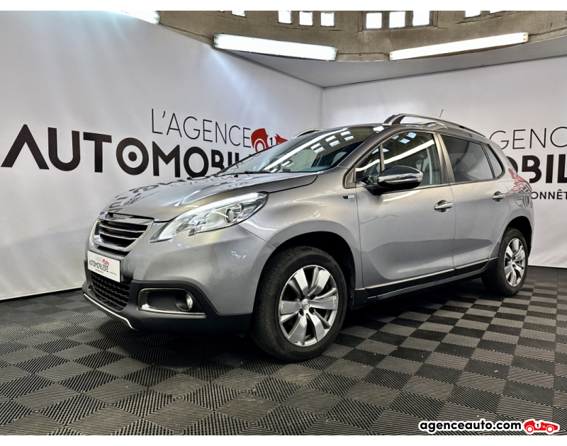 Achat voiture occasion, Auto occasion pas cher | Agence Auto Peugeot 2008 1.2 82 STYLE (Distribution faite) Gris Année 2016 Manuelle Essence