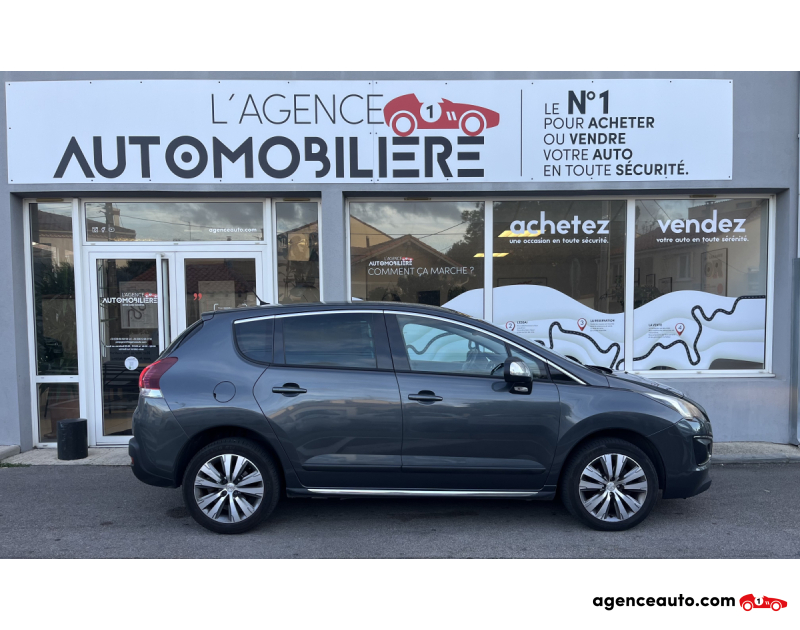 Achat voiture occasion, Auto occasion pas cher | Agence Auto Peugeot 3008 1.6 BlueHDi 120 CV STYLE Gris Année 2015 Manuelle Diesel