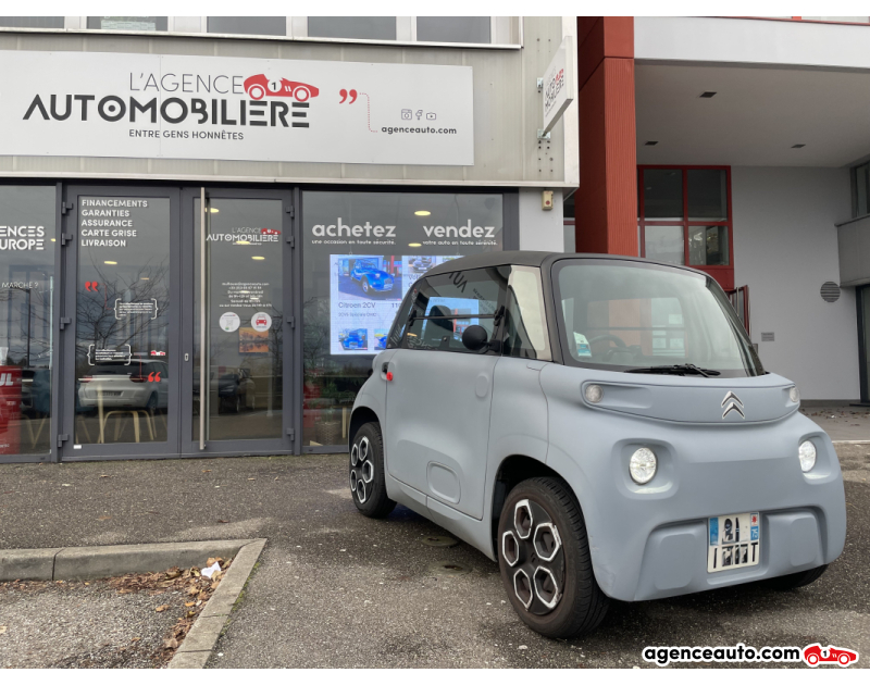 Achat voiture occasion, Auto occasion pas cher | Agence Auto Citroen Ami Finition POP 5.5 Kw/h Gris Année 2021 Automatique Électrique