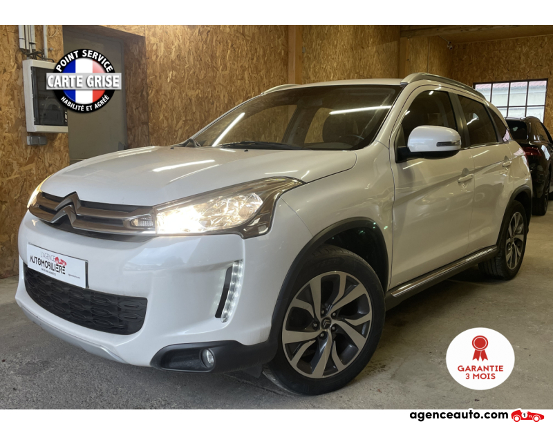 Gebrauchtwagenkauf, Günstige Gebrauchtwagen | Automobilienagentur Citroen C4 Aircross 1.8 HDI CONFORT 150 CV 4X4 Blanc Jahr 2014 Manuelle Diesel