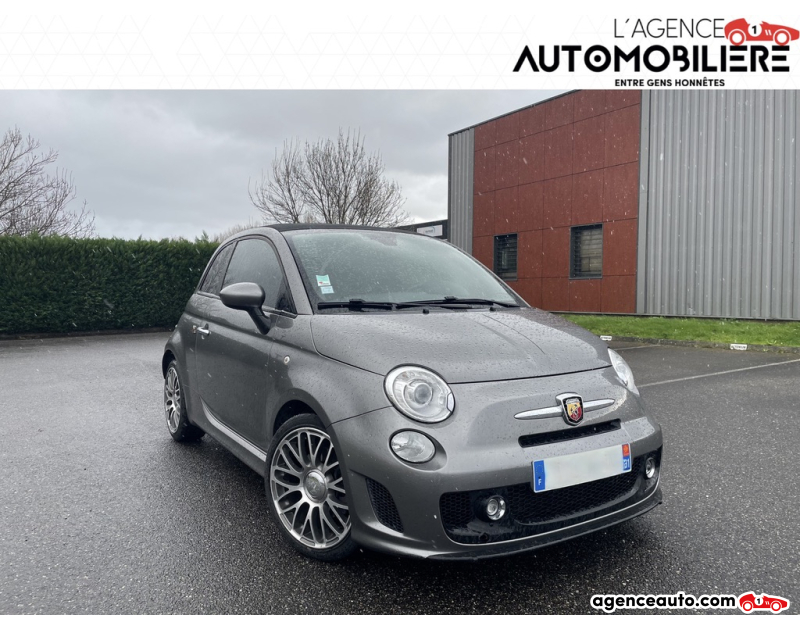 Achat voiture occasion, Auto occasion pas cher | Agence Auto Abarth 500 1.4 turbo 140 CH Gris Année 2012 Automatique Essence