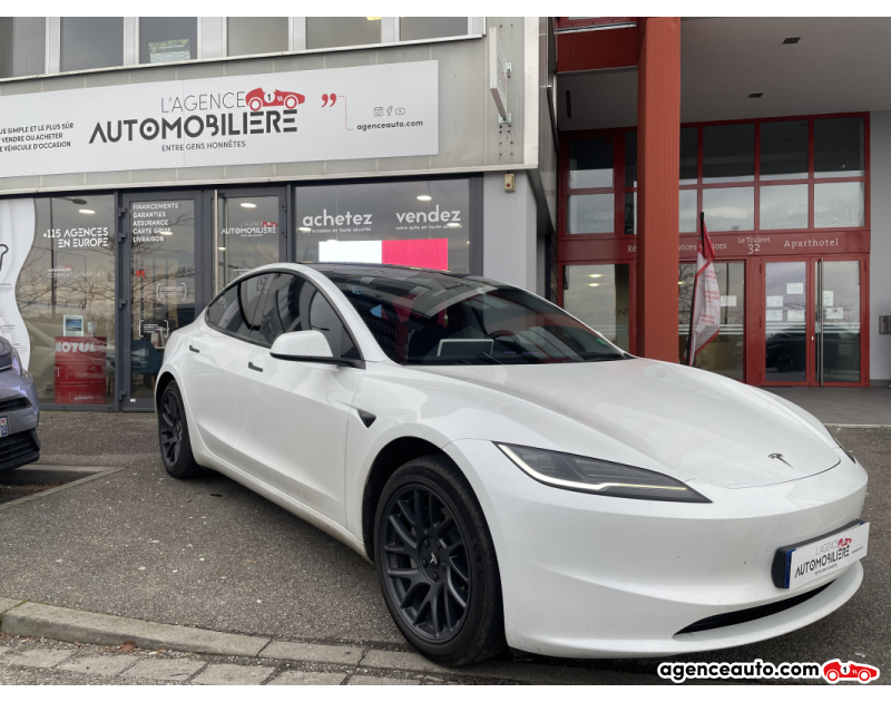 Compra de Carros Usados, Carros Usados Baratos | Auto Immo Tesla Model 3 II 283 cv PROPULSION HIGHLAND PREMIERE MAIN Blanc Ano 2023 Automatique Électrique