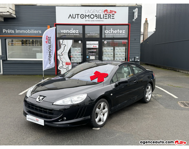 Gebrauchtwagenkauf, Günstige Gebrauchtwagen | Automobilienagentur Peugeot 407 coupe 2.7 HDI 204 ch BVA6 Griffe (JBL/CUIR) Noir Jahr 2009 Automatique Diesel