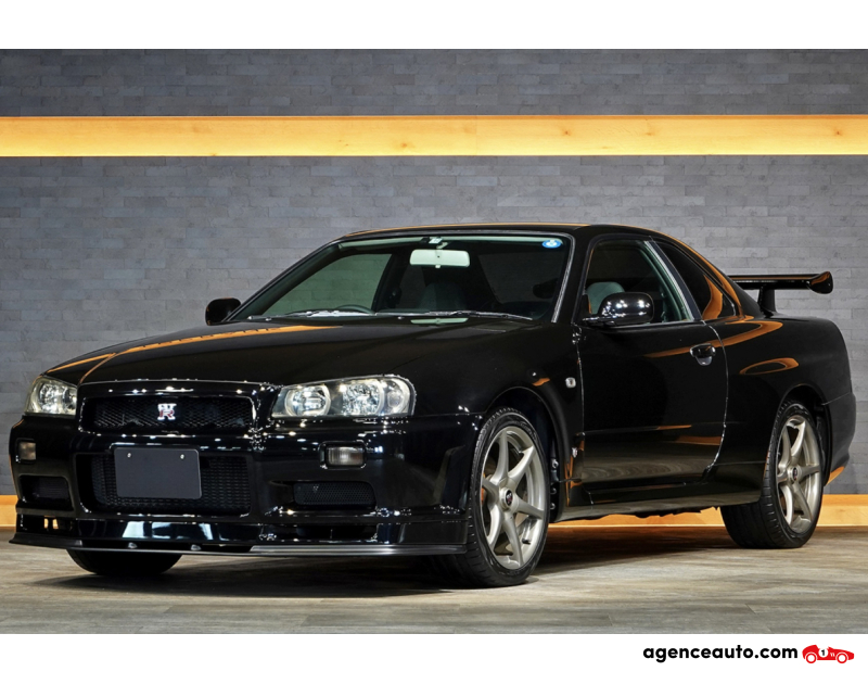 Acquisto Auto Usate, Auto Usate Economiche | Agenzia Automobiliare Nissan Skyline GTR BNR34 48 500kms!!!! Matching. Noir Anno 1999 Manuelle Essence
