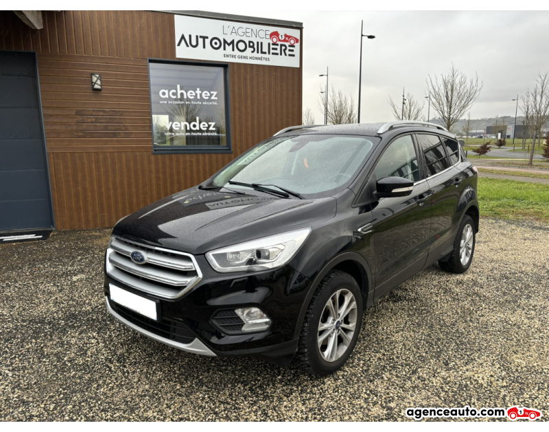 Gebrauchtwagenkauf, Günstige Gebrauchtwagen | Automobilienagentur Ford Kuga II Phase 2 1.5 Ti-VCT EcoBoost 16V FLEXIFUEL 4x2 TITANIUM S&S 150 cv Boîte auto Noir Jahr 2019 Automatique Essence