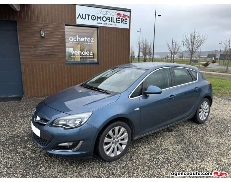 Achat voiture occasion, Auto occasion pas cher | Agence Auto Opel Astra Hatchback (F68) 1.4 i Turbo 16V ecoFLEX - S&S 120 cv Bleu Année 2014 Manuelle Essence
