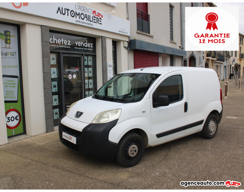 Gebrauchtwagenkauf, Günstige Gebrauchtwagen | Automobilienagentur Peugeot Bipper FOURGON 1.4 HDI 70CH (Garantie 12 mois national) Blanc Jahr 2009 Manuelle Diesel